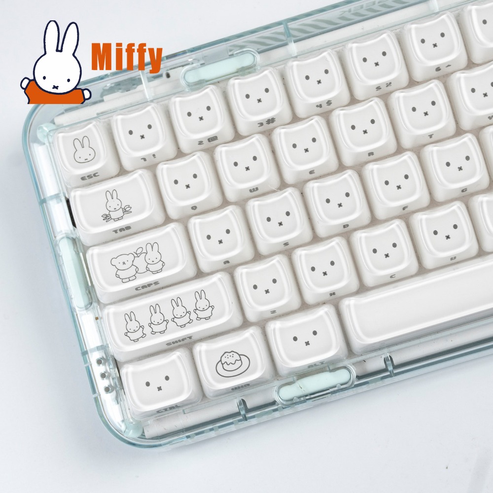 Pad Gaming Console - Клавишные колпачки Kawaii Miffy с милым