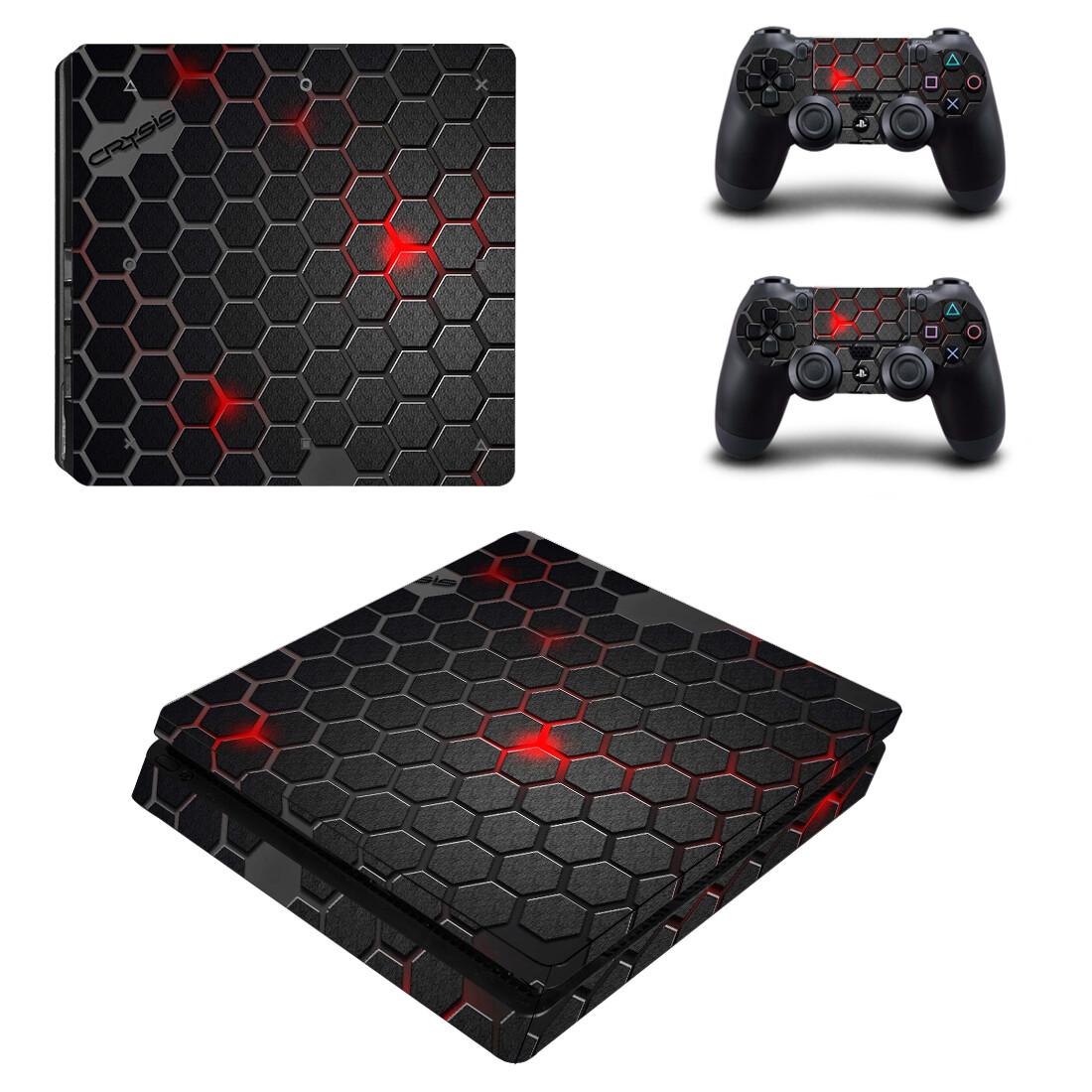 Gaming Console Monitor - Индивидуальный дизайн PS4 тонкая Наклейка защитная