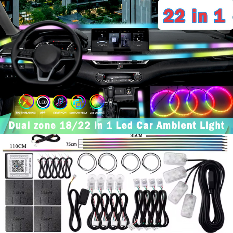 Led Gaming Light Strip - 18/22 в 1 акриловый светодиодный автомобильный