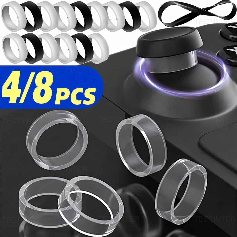Gaming Console Monitor - 4/8 шт. эластичных защитных резиновых колец