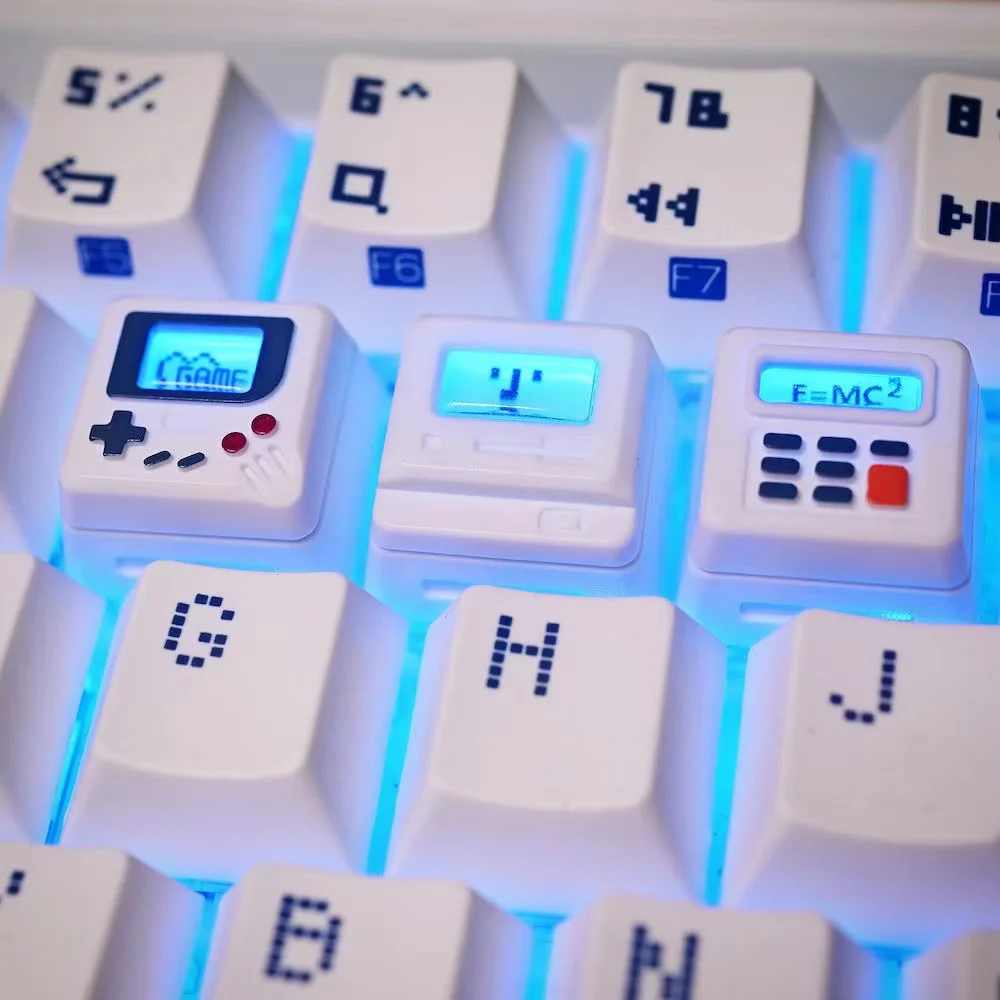 Gaming Console Vintage - Набор креативных ретро-клавиш K-04 3-в-1 для