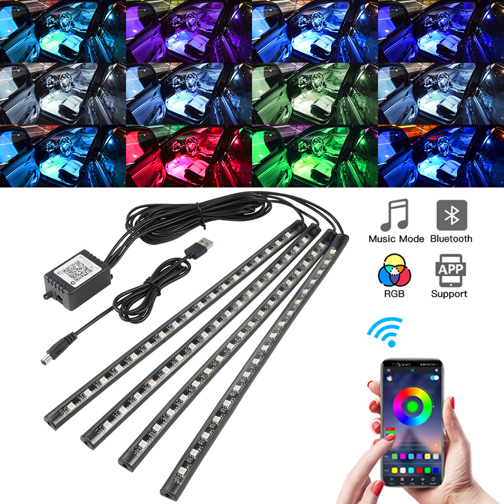 Led Gaming Light Strip - Неоновая светодиодная подсветка салона автомобиля с