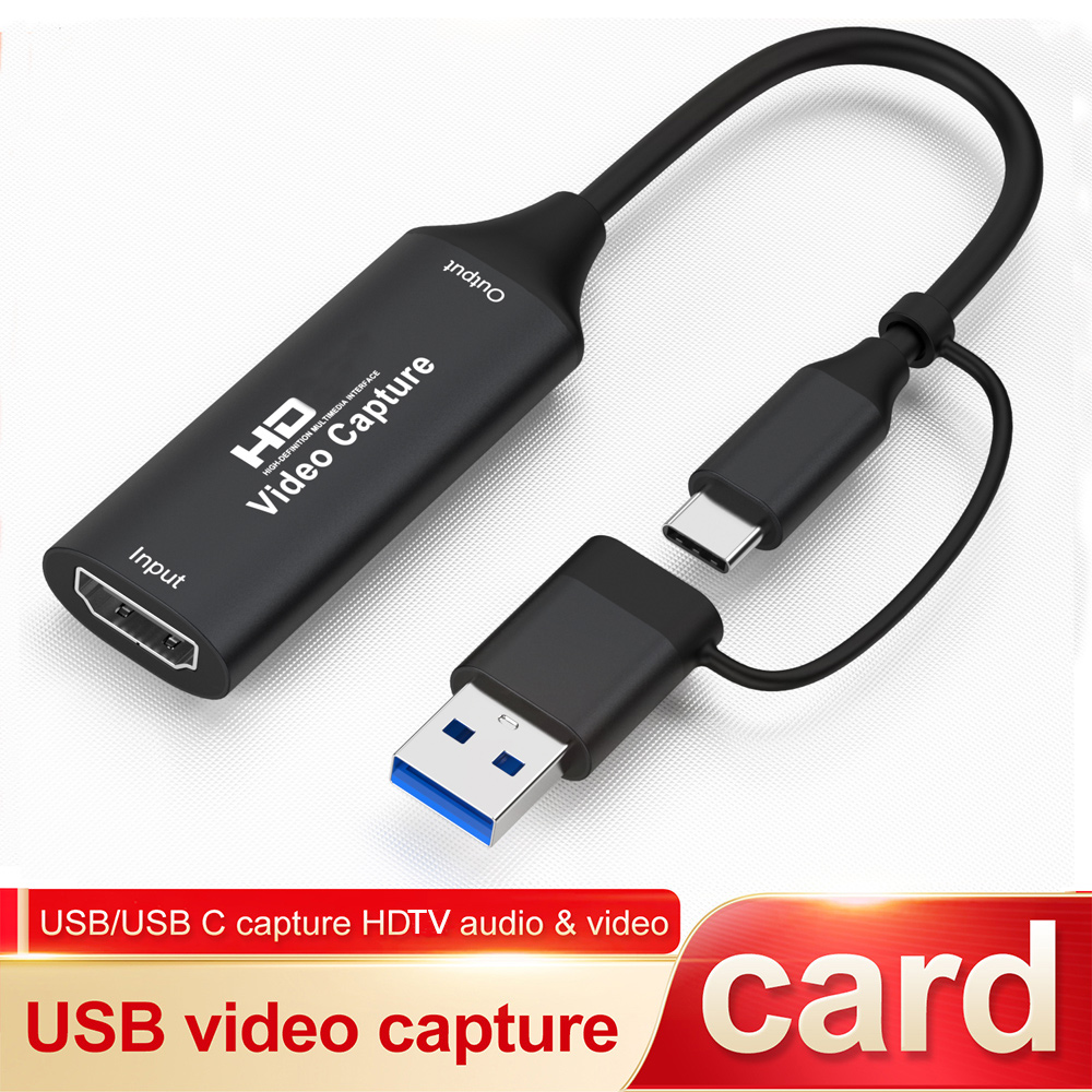 Pad Gaming Console - 4K HDMI-совместимая USB-карта видеозахвата 1080P HD