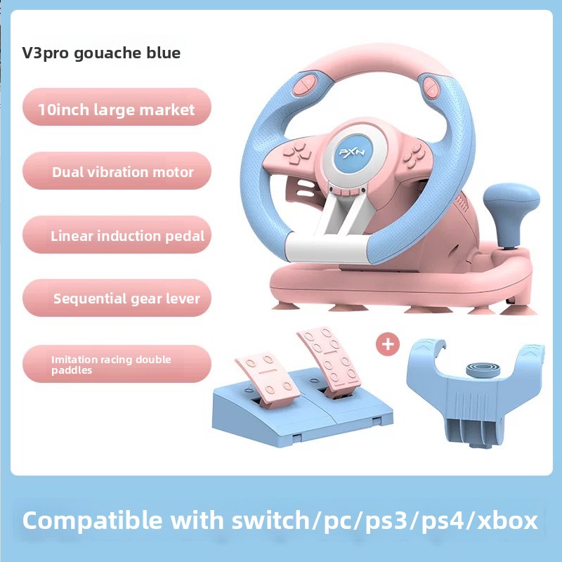 Игровой руль Pxn V3 Pro 180° ° – обзор и цена Steering Wheel Gaming