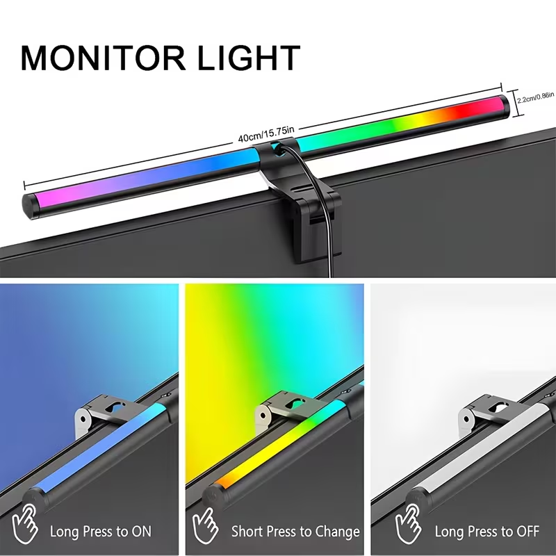 Светодиодная лампа-монитор, по – обзор и цена Led Gaming Light Strip