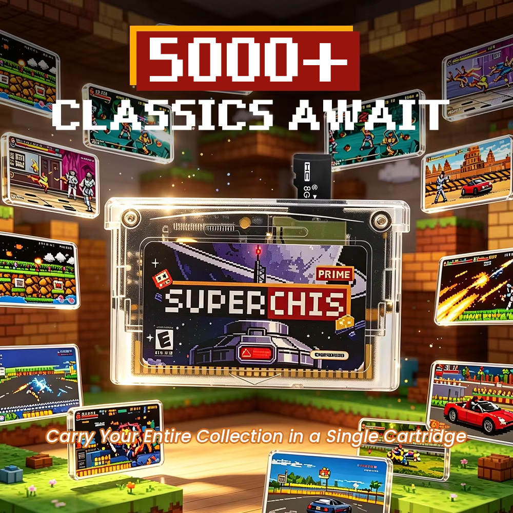 Игровая карта Retro Superchis  – обзор и цена Gaming Console Vintage