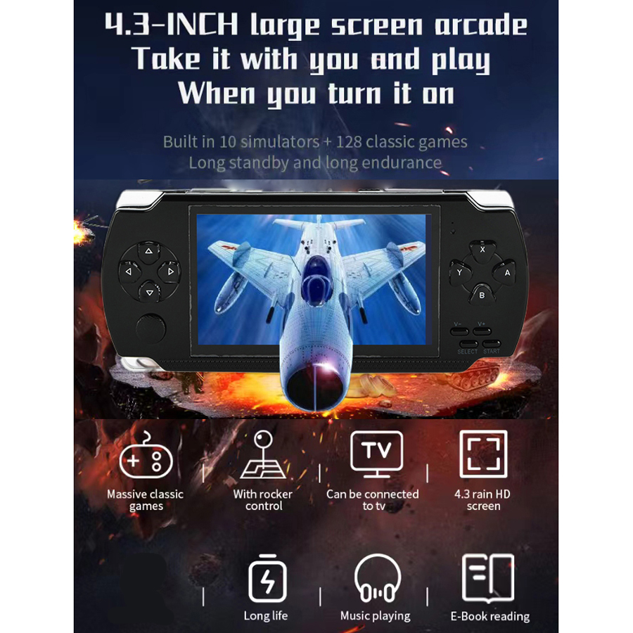 Портативная ретро игровая конс – обзор и цена Gaming Console For 10 Year Old