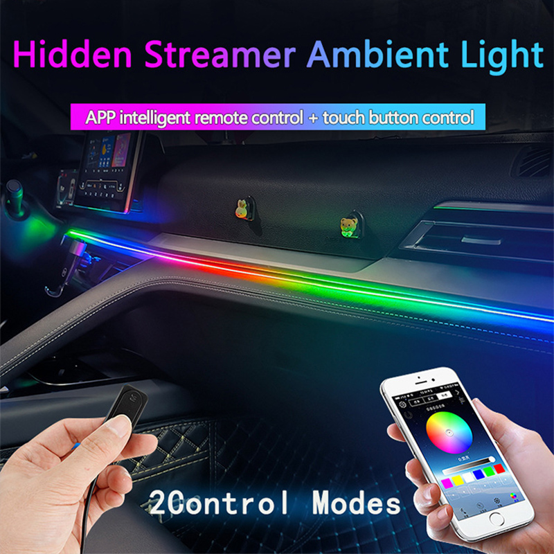 Окружающее освещение автомобил – обзор и цена Led Gaming Light Strip