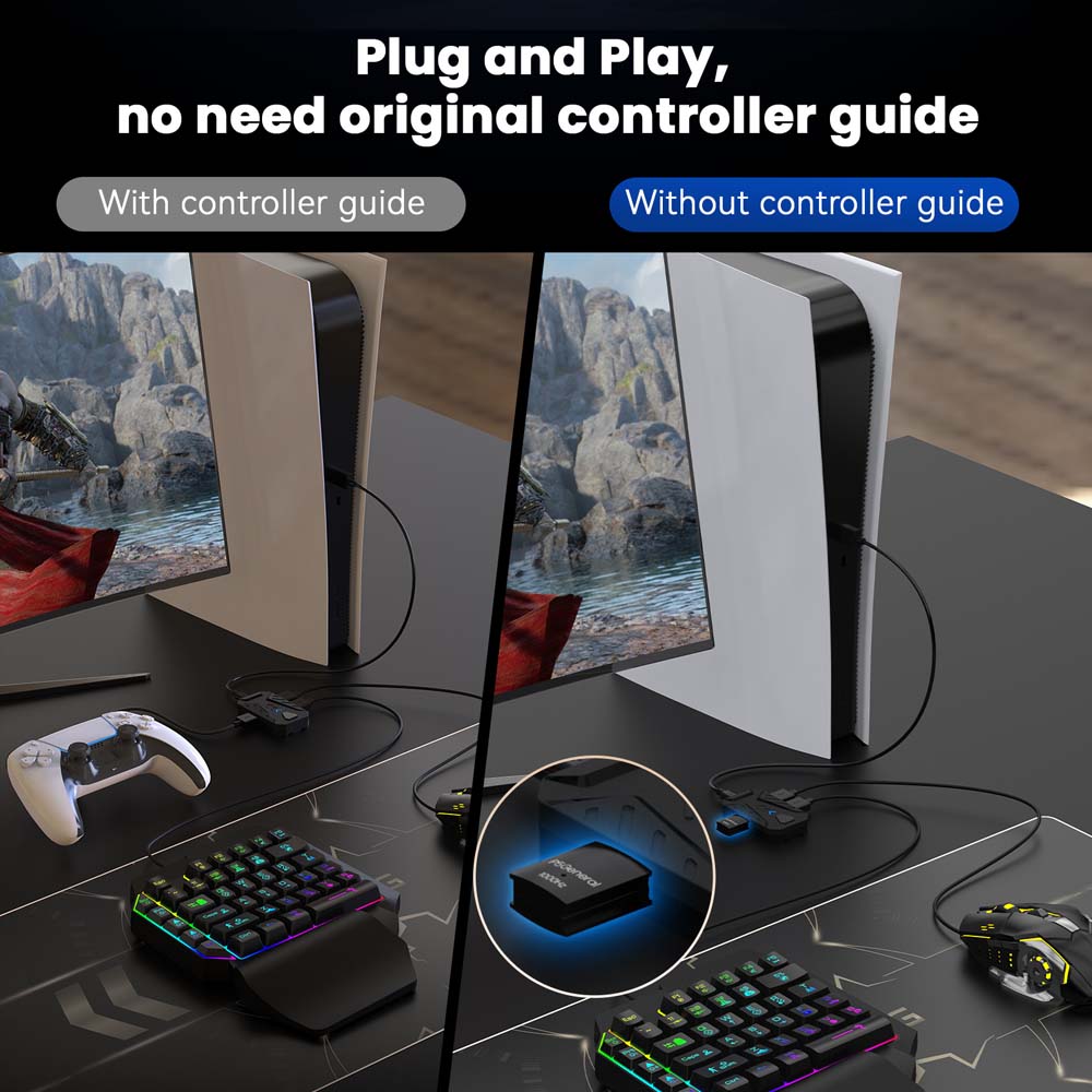 Комбо-набор клавиатура и мышь  – обзор и цена Gaming Console With Keyboard