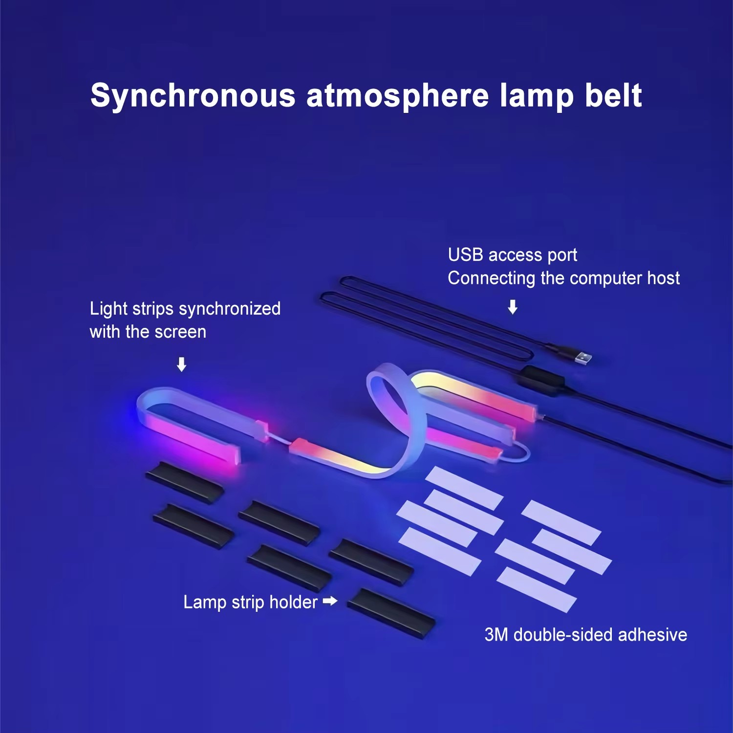 Светодиодная RGB-лента для игр – обзор и цена Led Gaming Light Strip