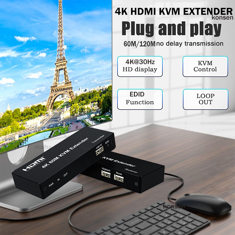 4K 120M HDMI KVM удлинитель 60 – обзор и цена Lan Cable Gaming