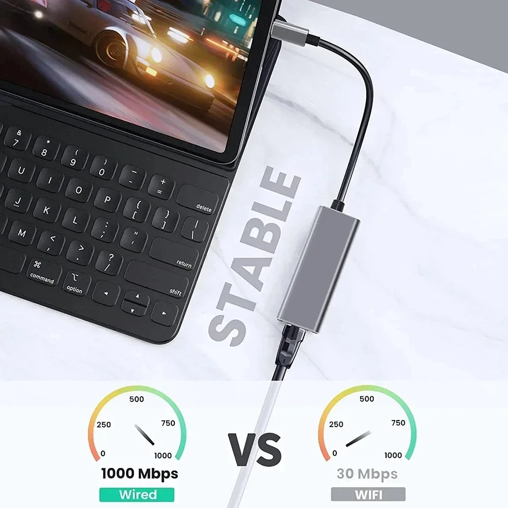 USB-адаптер Ethernet 1000 Мбит – обзор и цена Lan Cable Gaming