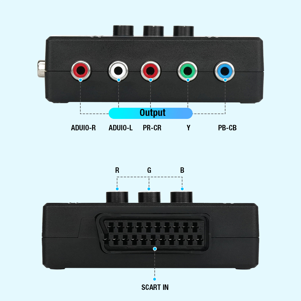 Конвертер RGBS VGA в YPBPR, ви – обзор и цена Gaming Console Vintage